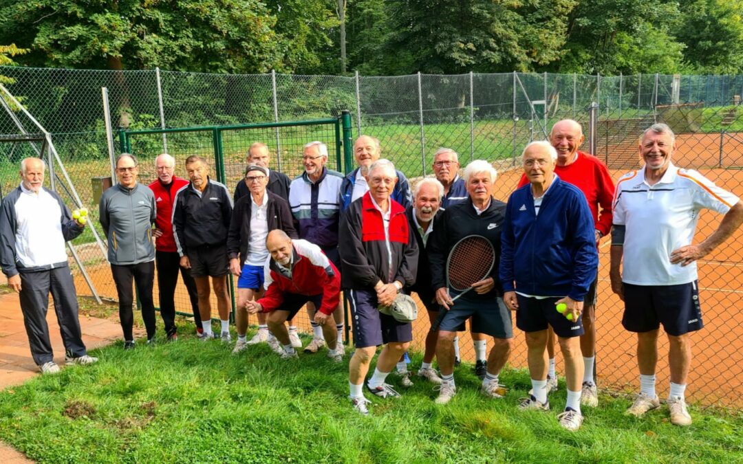 Freundschaftsspiel Herren 70 und dem Tennisclub PTB e.V.