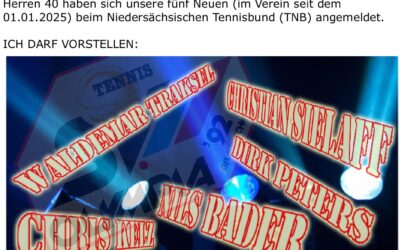 Vorstellung Mannschaft Herren 40